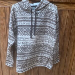 Ralph Lauren L-RL Active Brown :Tan 
Pullover Machine Knit Sweater size L